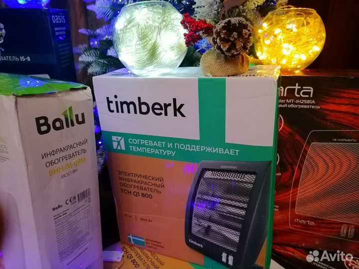 Новые обогреватели Баллу, Оазис, Тимберк, Марта