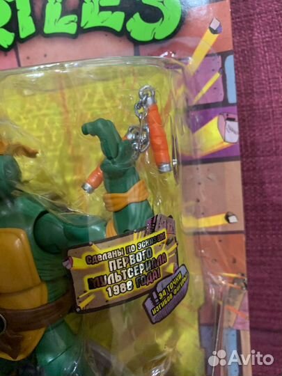 Микеланджело по мультфильму 1988 Ниндзя Черепашки