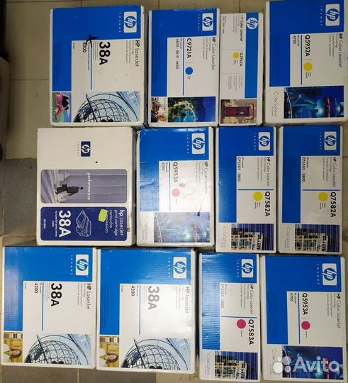 Картриджи HP