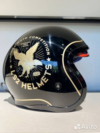 Мотошлем OF599 spitfire flier