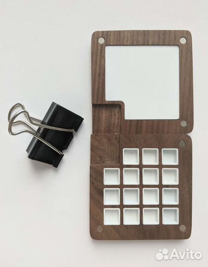 Палитра пенал для акварели, мини, для пленера