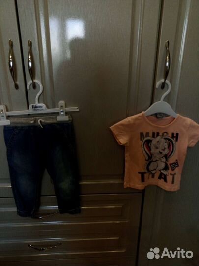 Вещи пакетом на девочку 74 80