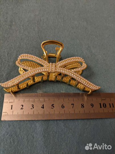 Краб для волос 9см