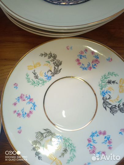 Блюдца лфз. Чайные и кофейные