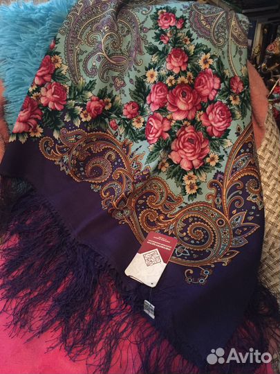 Платок- шаль павловопосадский 