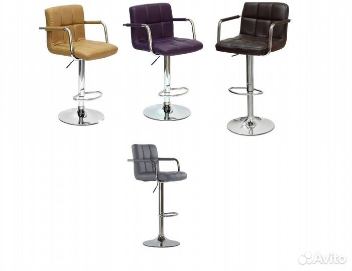 Барный стул, стул визажиста Kruger и Kruger Arm