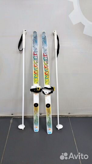 Детские лыжи пластиковые Олимпик 
