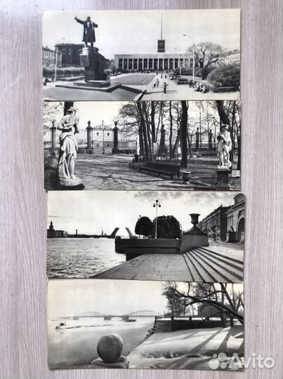 Открытки «Набережные Невы». Ленинград 1967 год