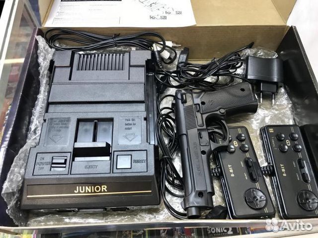 Приставка Денди Сюбор Black 440-in-1+ пистолет