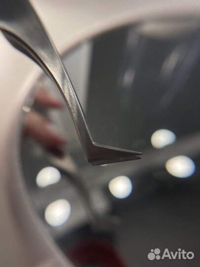 Пинцет для наращивания ресниц