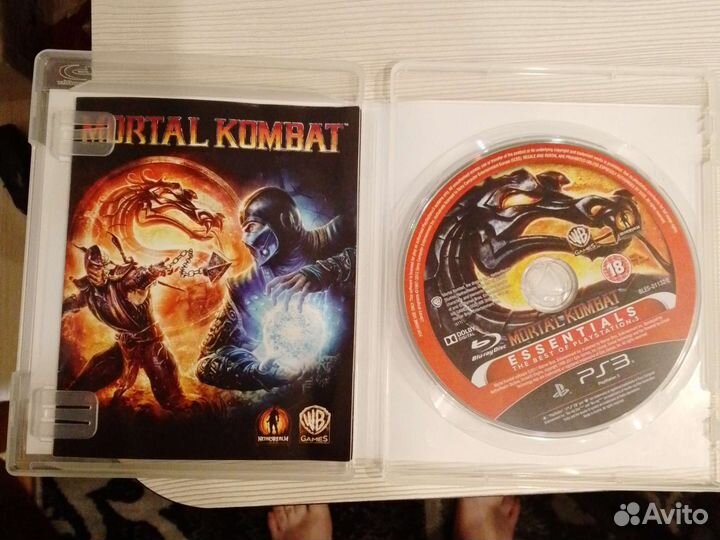 Игры диски для ps3 mortal kombat