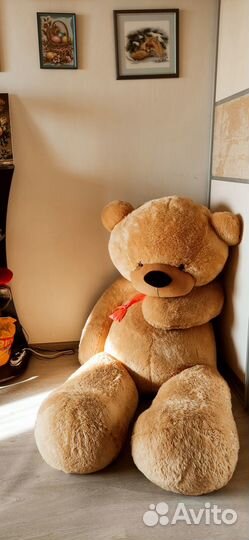 Плюшевый медведь Тихон Карамельный 2 м (Мишка)