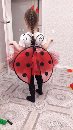 Костюм божей коровки (карнавальный)