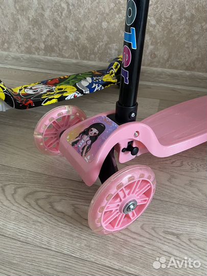 Самокат детский трехколесный