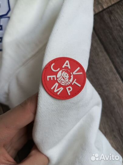 Худи cav empt белое