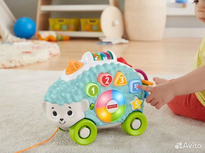 Игрушка Fisher Price Обучающий ёжик музыкальный