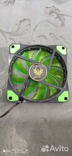 Вентилятор 120 корпусной с подсветкой