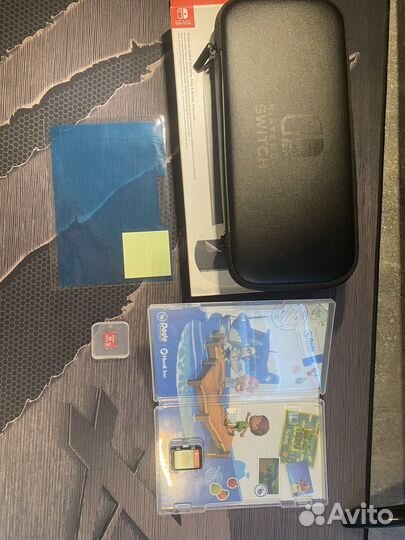 Нинтендо свитч+допы+игра