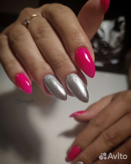 Маникюр (укрепление+ покрытие)