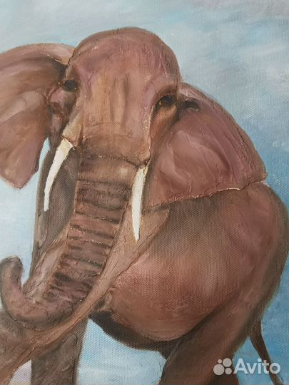 Картина смешанная техника