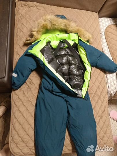 Комбинезон зимний на мальчика рост 116 122