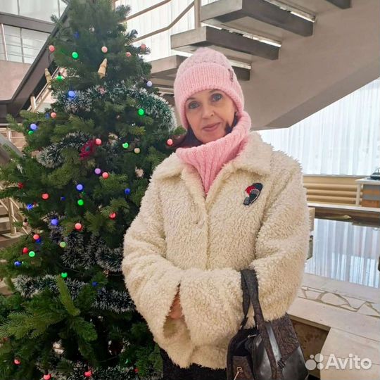 Шапка и снуд ручной работы