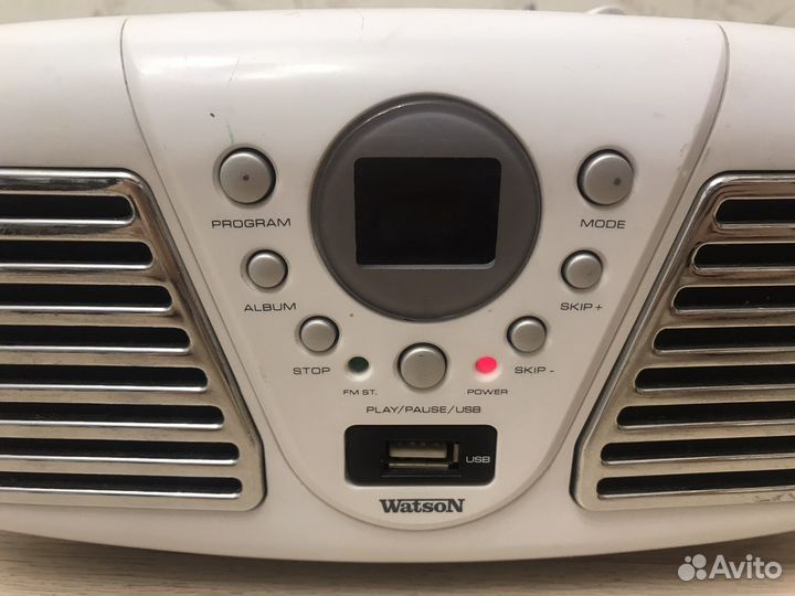 Музыкальный центр магнитофон watson