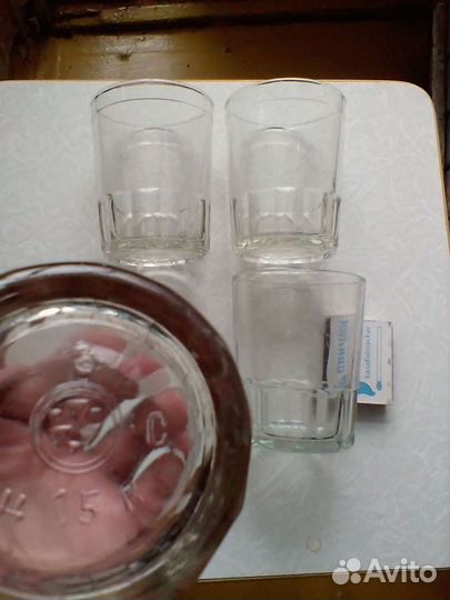 Стаканы граненые СССР