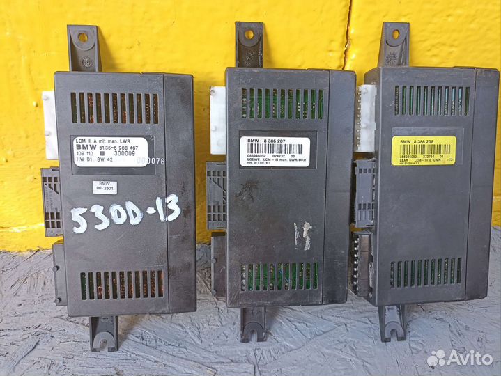 Бмв е39 блок света lcm3