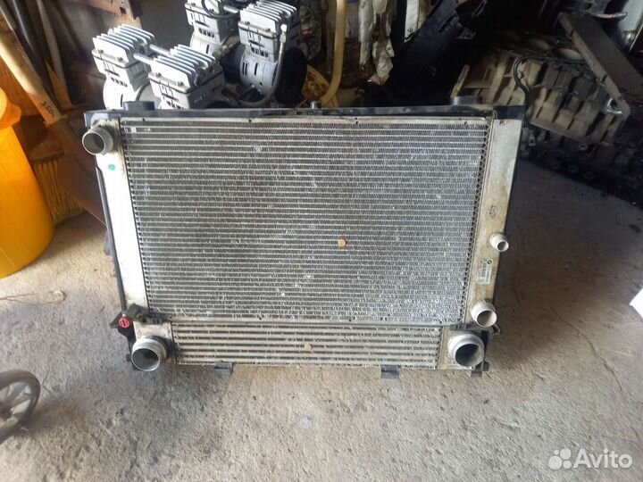 Радиатор интеркулер бмв е60 530d