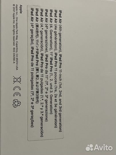 Apple magic keyboard для iPad pro 11