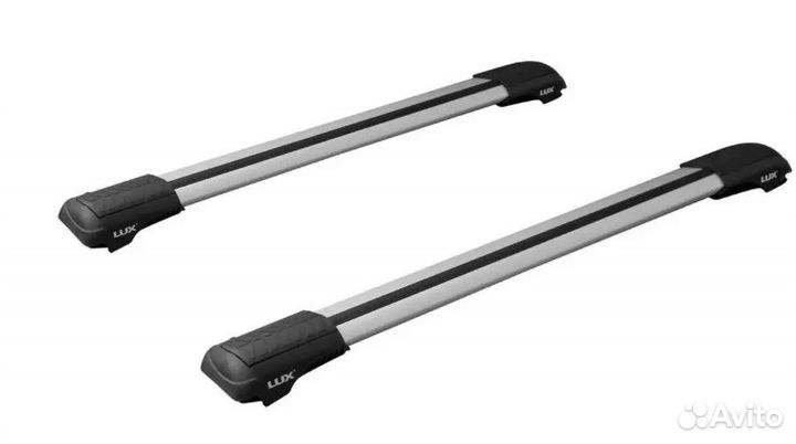 Багажник на рейлинги Люкс хантер l53 r