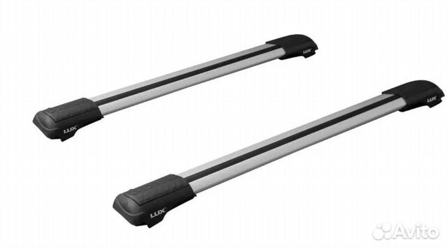 Багажник на рейлинги Люкс хантер l53 r
