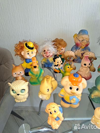 Резиновые игрушки СССР