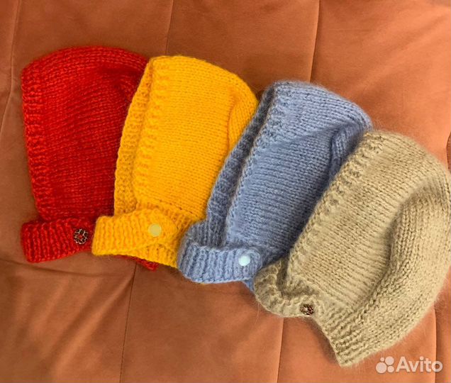 Чепчик вязаный