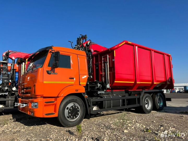 КАМАЗ 65115 с КМУ, 2024