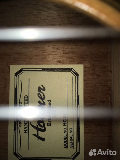 Гитара 6 струн с чехлом