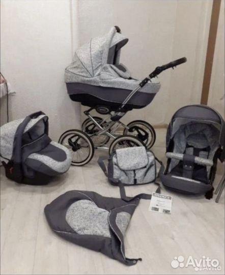 Коляска adamex 3 в 1
