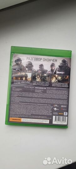 Игра Tom Clacys Rainbow Six Осада xbox One