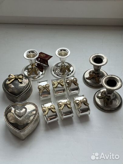 Подсвечники / кольца для салфеток