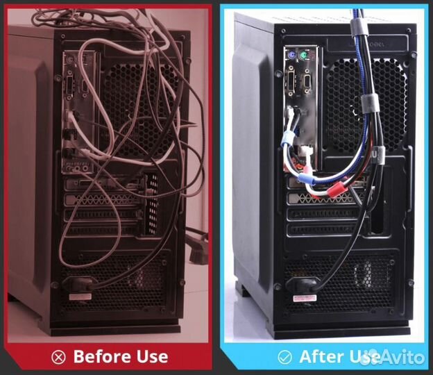 Ленточный органайзер для кабелей 5М (новый)