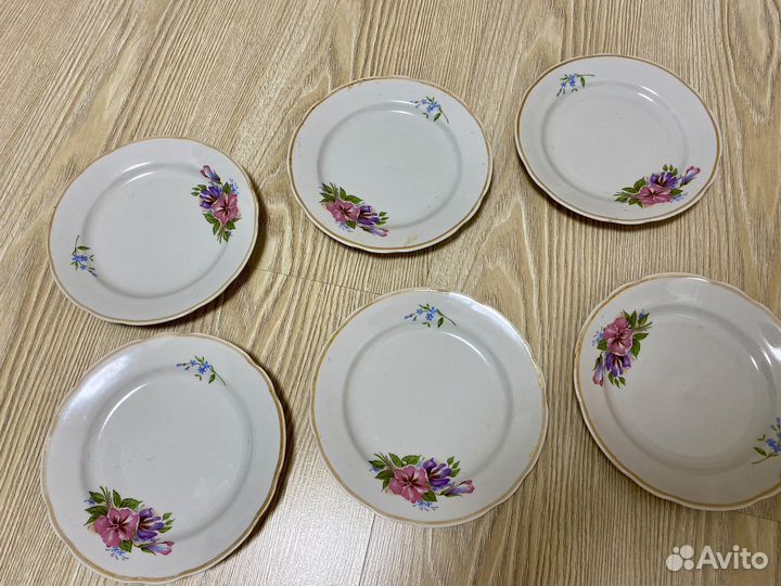 Тарелки Дулево СССР