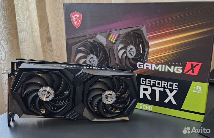 MSI GeForce RTX 3060 gaming X 12G
