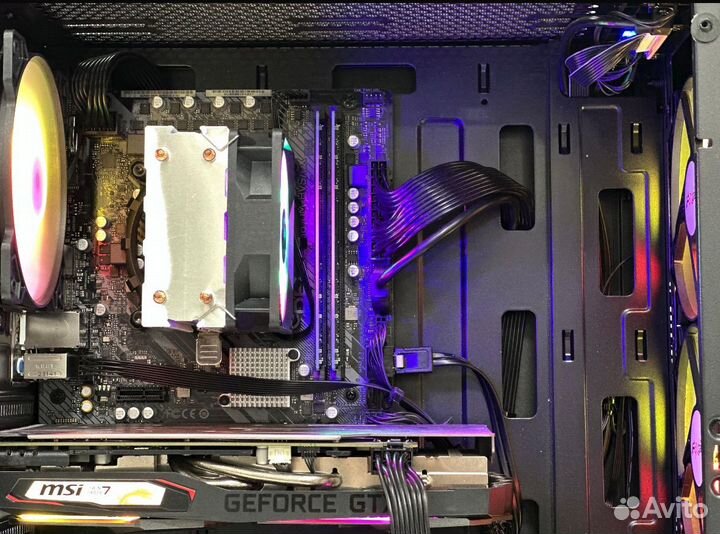 Игровой пк i3-12100f gtx 1660