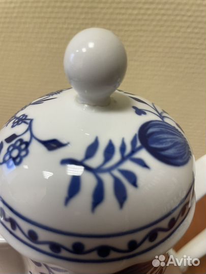 Остатки сервиза Kahla синий лук