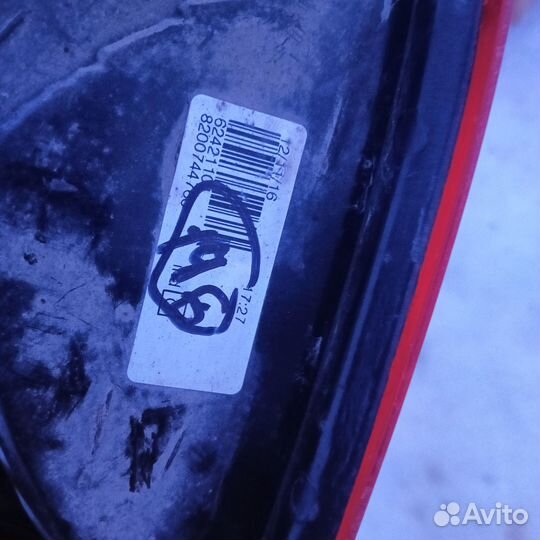 Фонарь задний левый Renault Logan LS