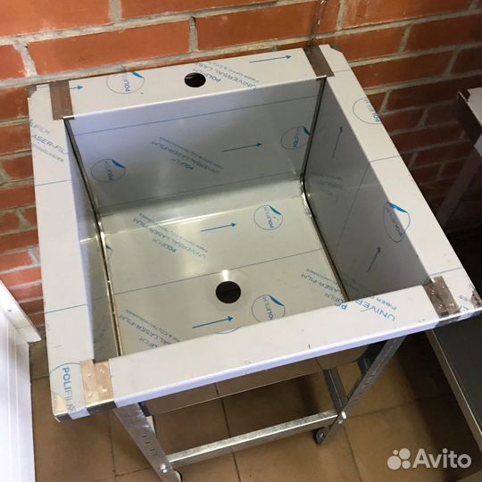 Ванна моечная 580*580 мм (новая)