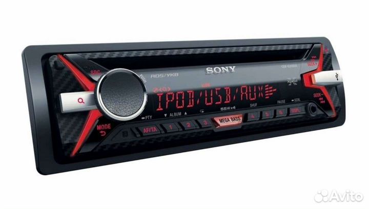 Автомагнитола sony CDX-G3100UE