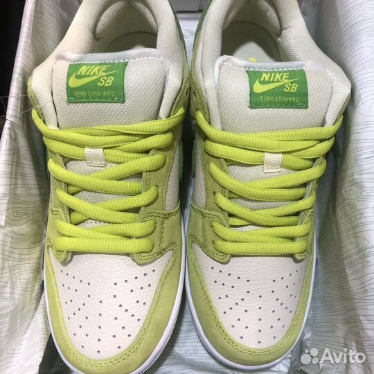 Nike SB Dunk Low Green Apple мужские и женские