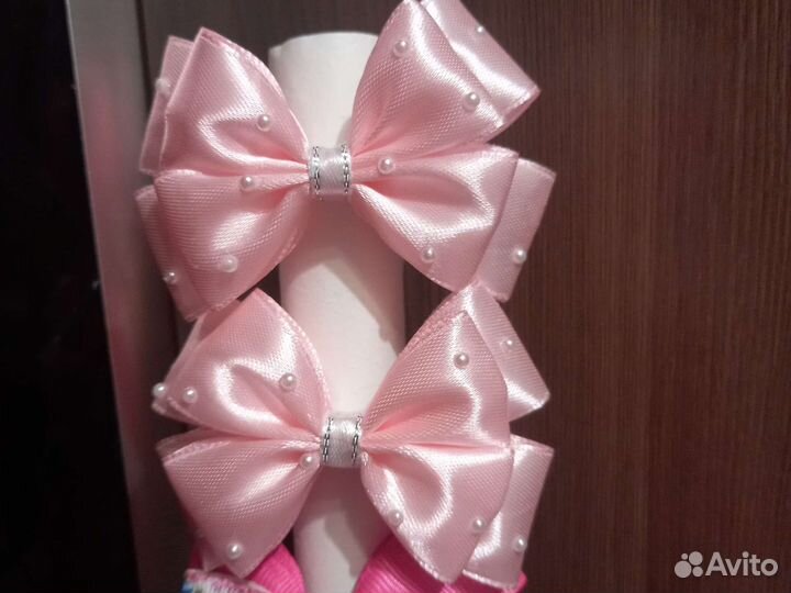 Резинка для волос. Бантики